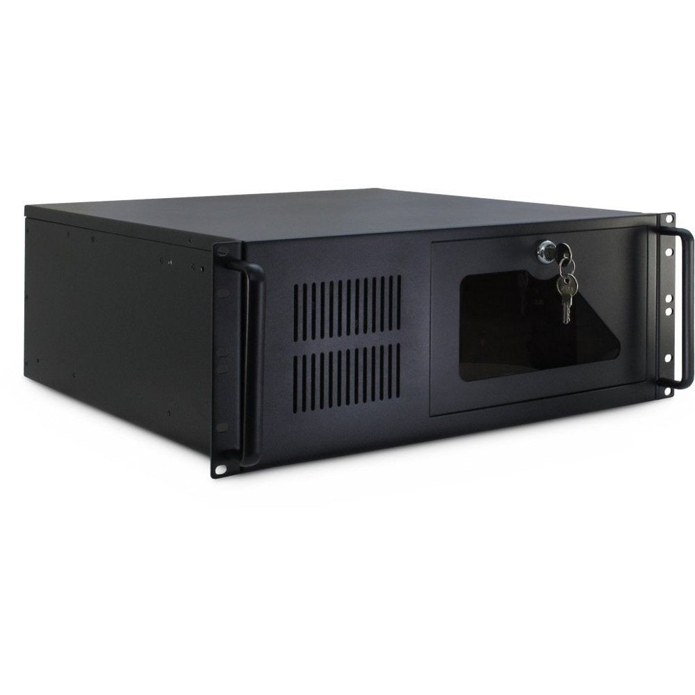 Inter-Tech IPC 4U-4088-S | Server Rack Case | Zwart - Matmuis